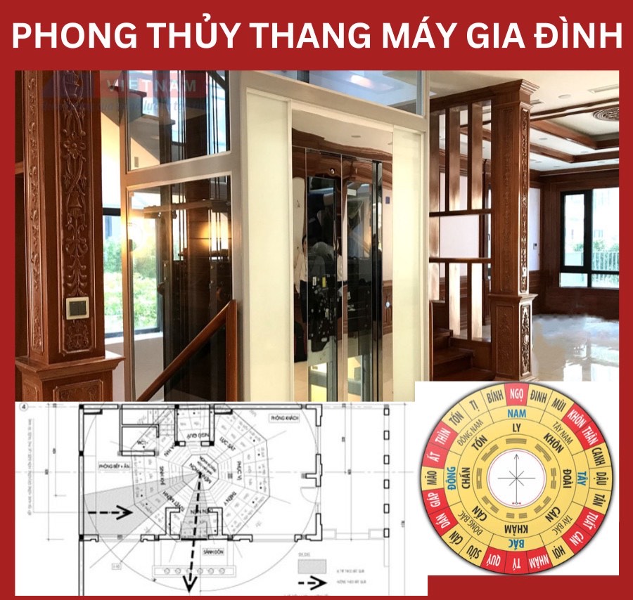 Thang máy Theo phong thuỷ